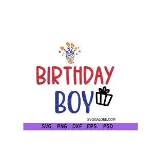 Birthday Boy SVG, Birthday Svg, Birthday Prince Svg, Birthday Shirt Svg