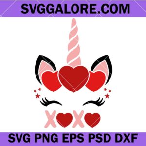 xoxo unicorn svg, xoxo svg, Love Svg, Valentine's Day Svg, Xoxo Outline Svg, valentine day shirt svg, xoxo shirt svg, Valentine Heart Svg