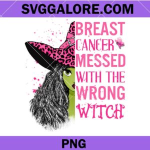 Breast cancer messed with the wrong pink with Halloween png,cancer awareness png, breast cancer awareness png, cancer png